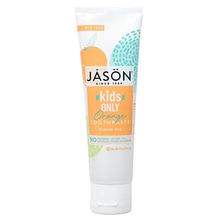 Jason Natural, Kids Only Orange Toothpaste - 제이슨 어린이 천연치약 -오렌지